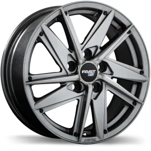 Fast Wheels – EV01 – Grey – 16″x6.5″ 38mm – All weather Wheels – FE01N-1665-65TN+38C661